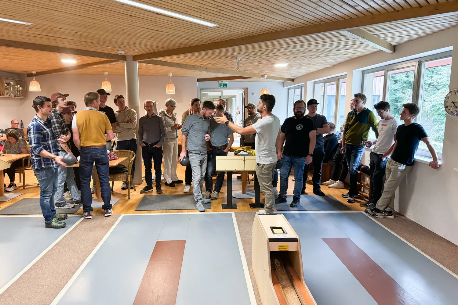 Spaß beim Team-Event bei Schwab-Walcher